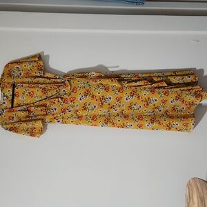 Speechless Floral Wrap Maxi Dress - Small